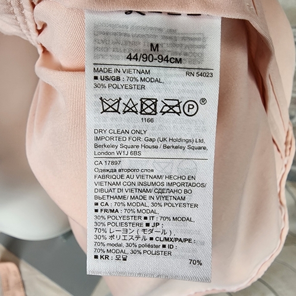 Banana Republic Balletcore Feminine Spftgir Peplum Jacket Blush Pink Size Medium - Picture 14 of 16